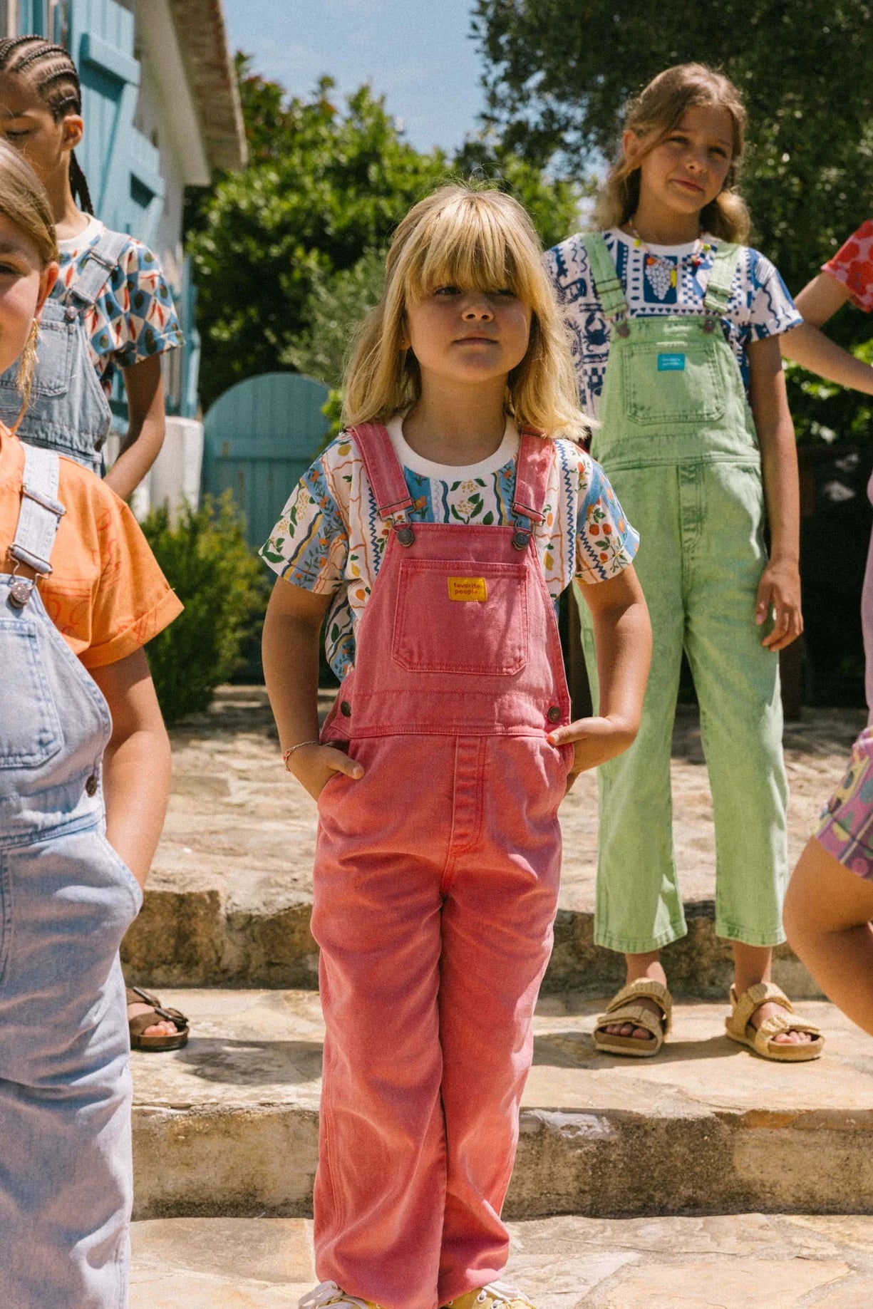 Favorite People overall - Cherry Tomato