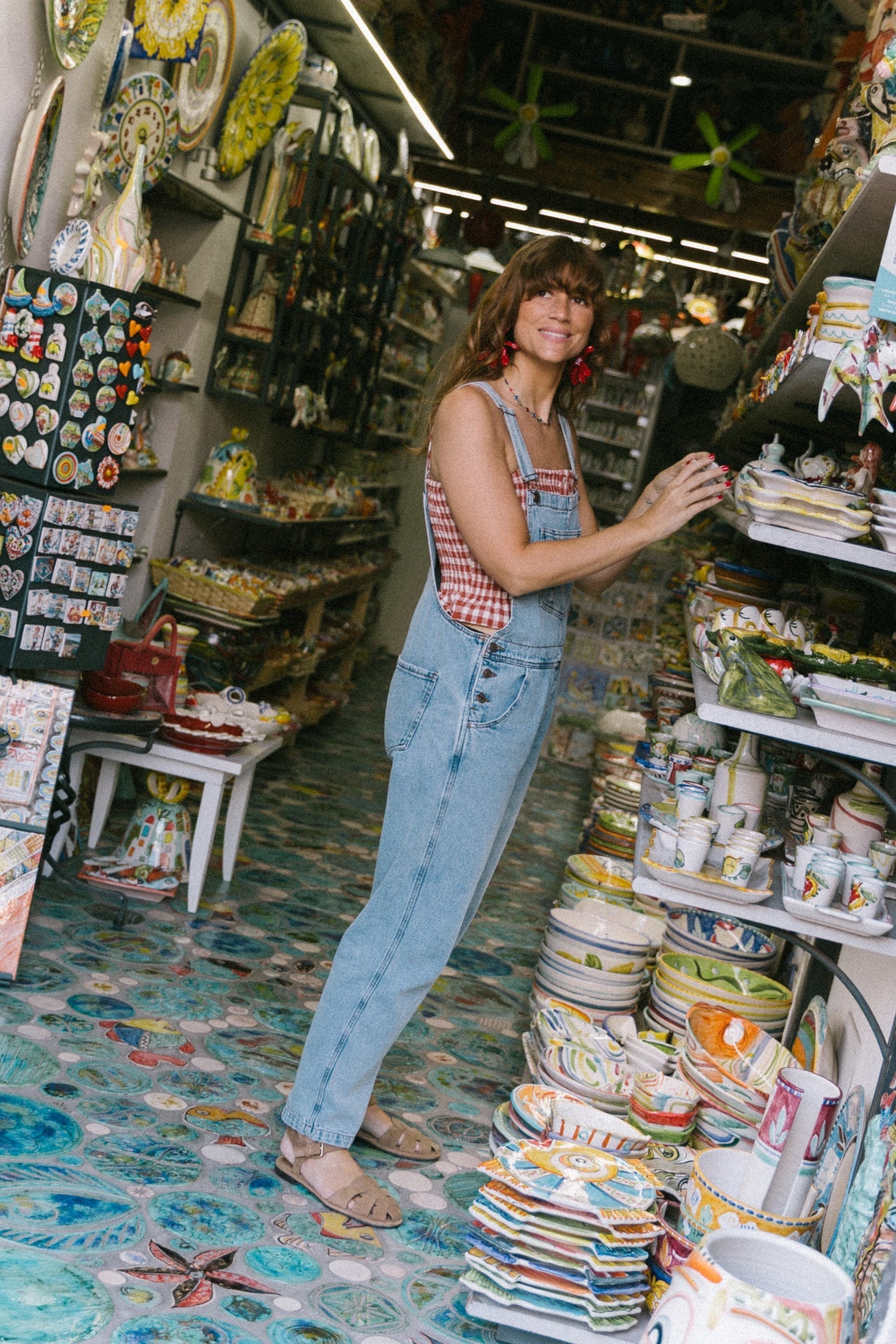 Favorite People dames overall - denim