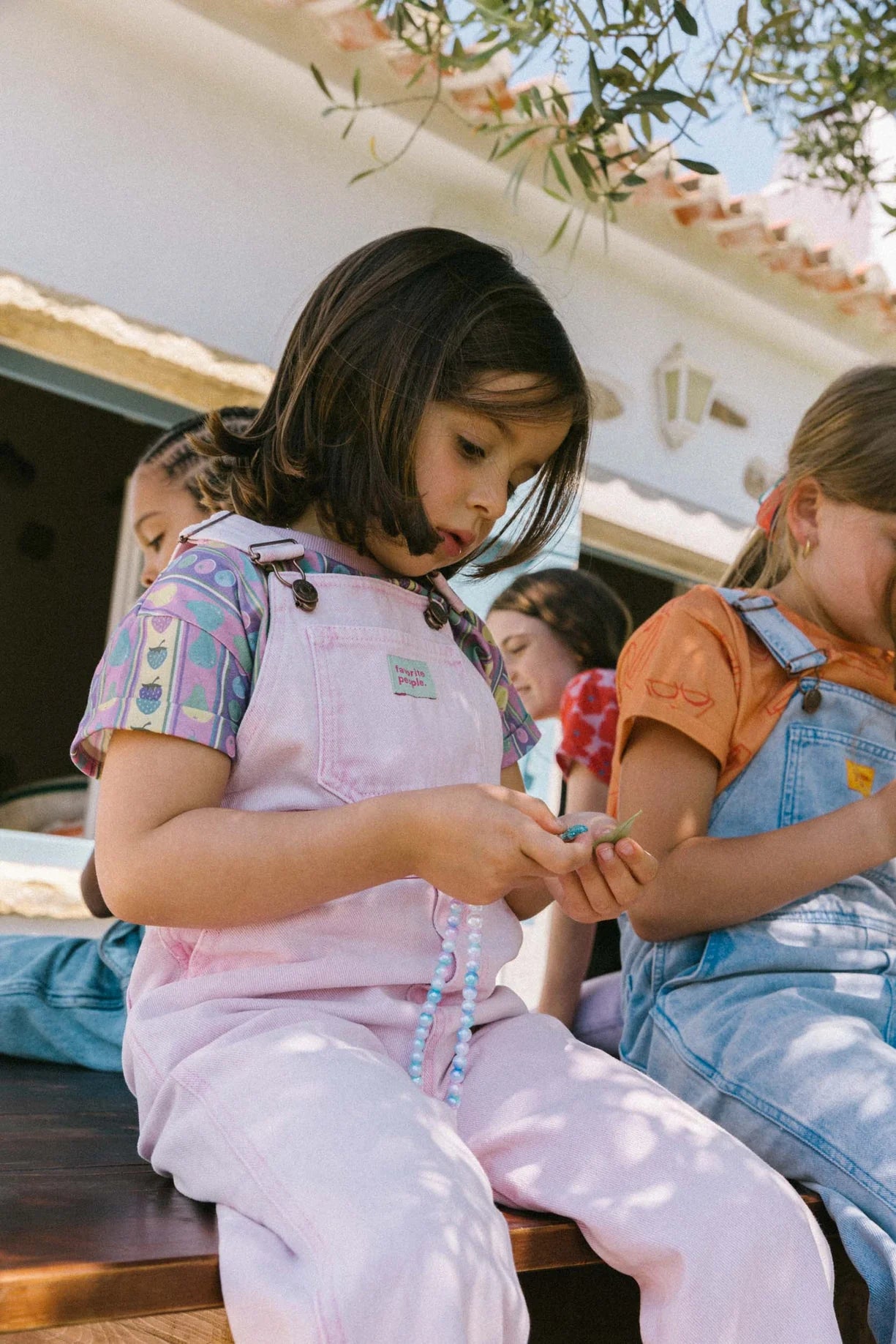 Favorite People overall - Fuchsia Pink