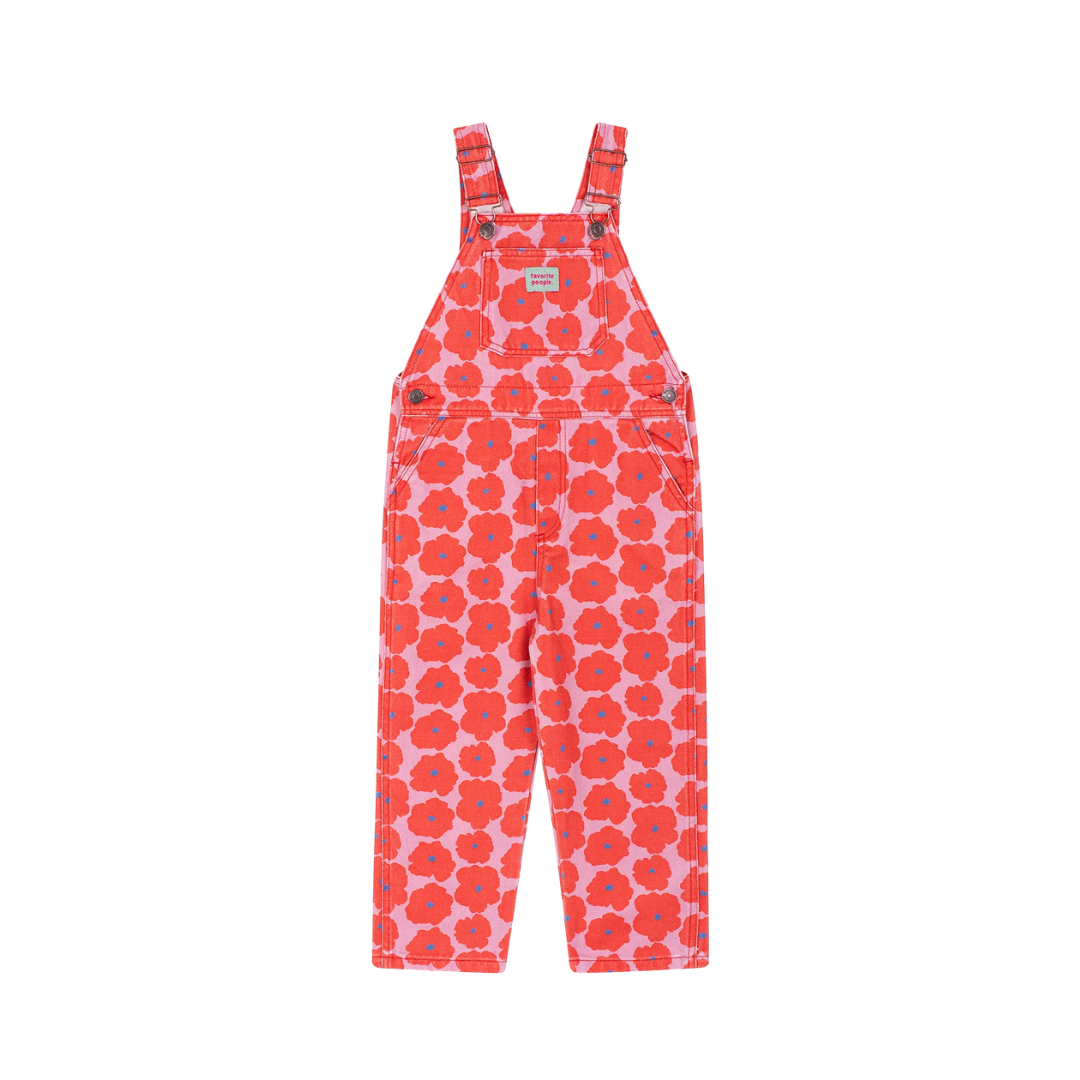 Favorite People overall Napoli - Pink & red flowers