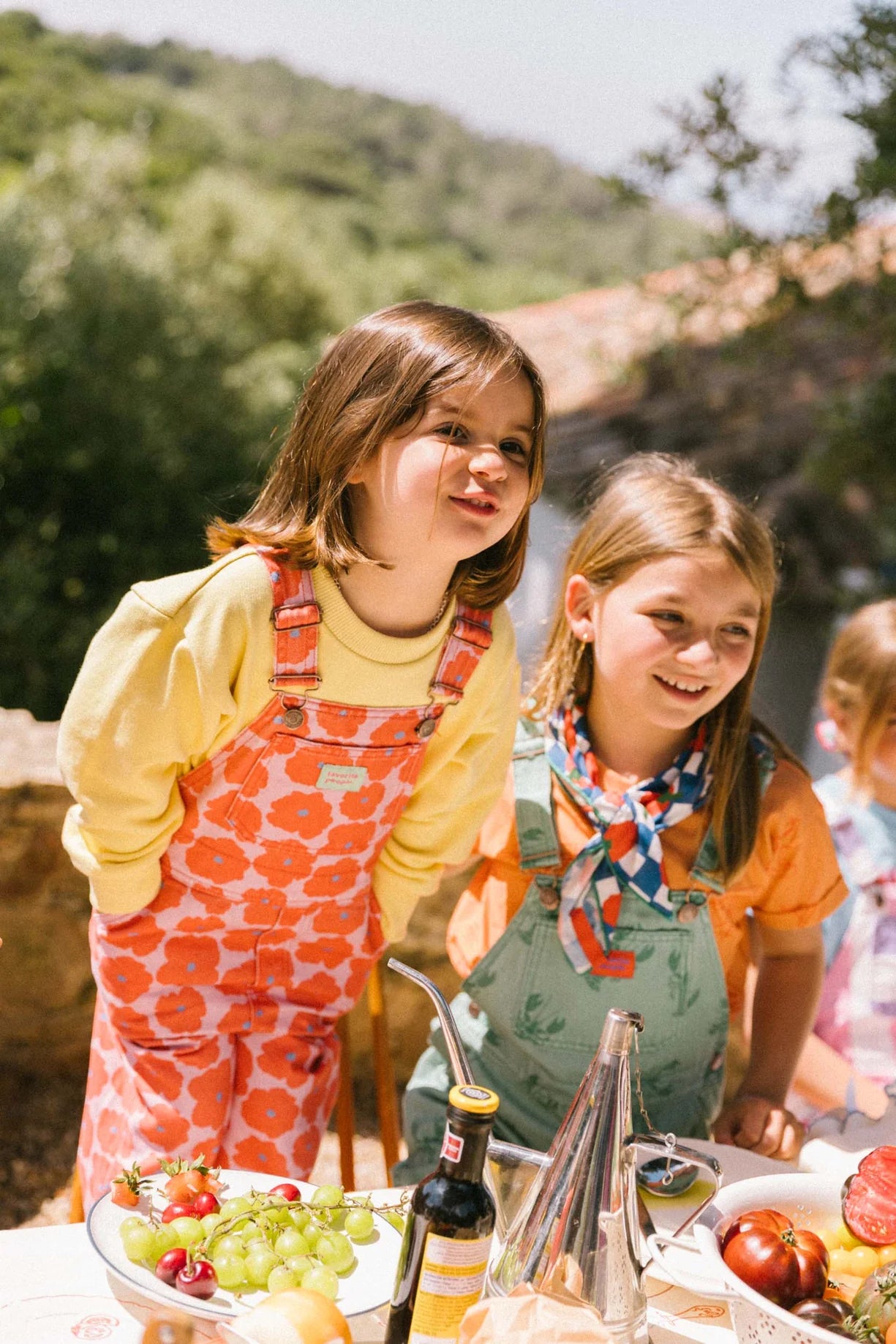 Favorite People overall Napoli - Pink & red flowers