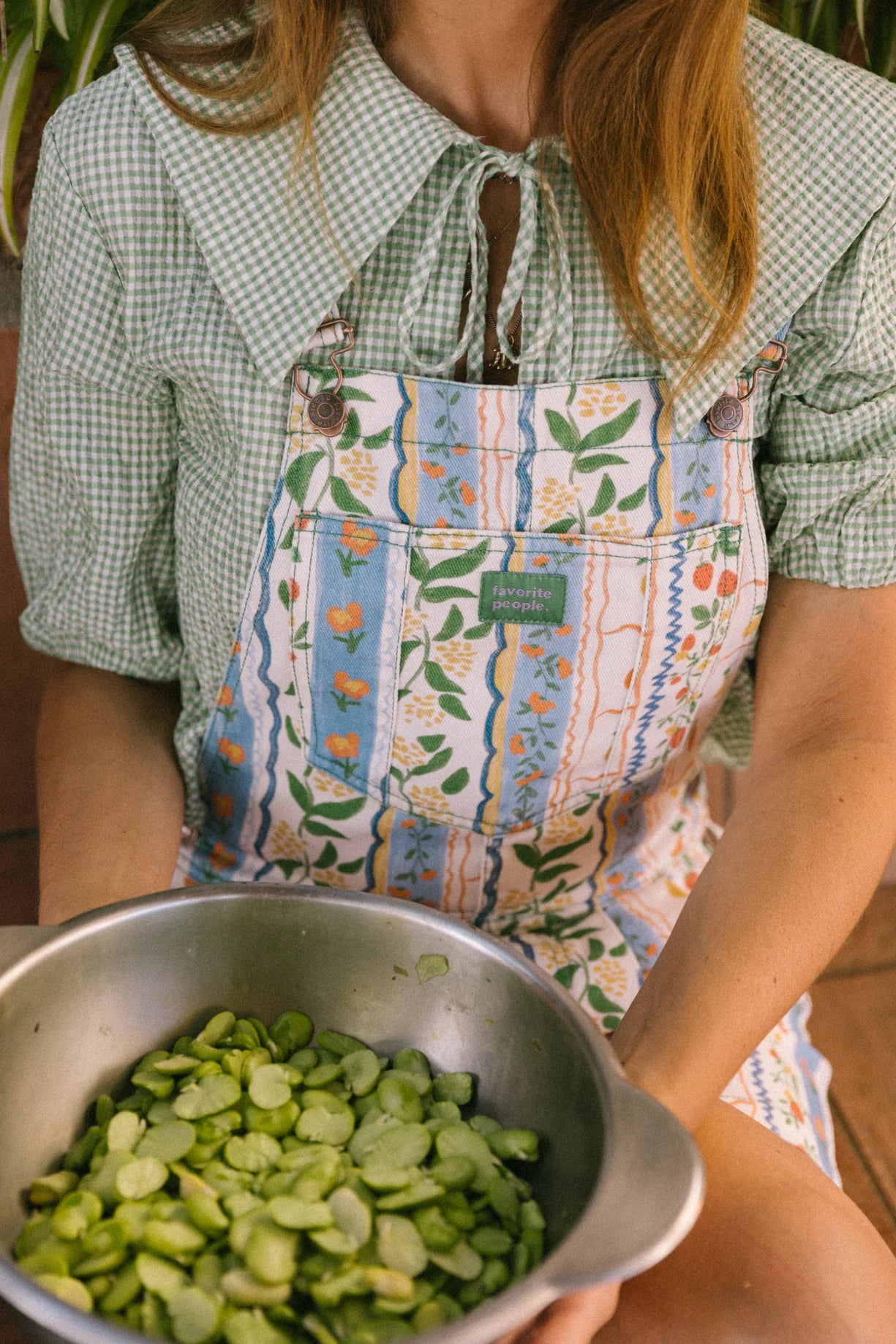 Favorite People Damen-Shorts-Latzhose - Amalfi
