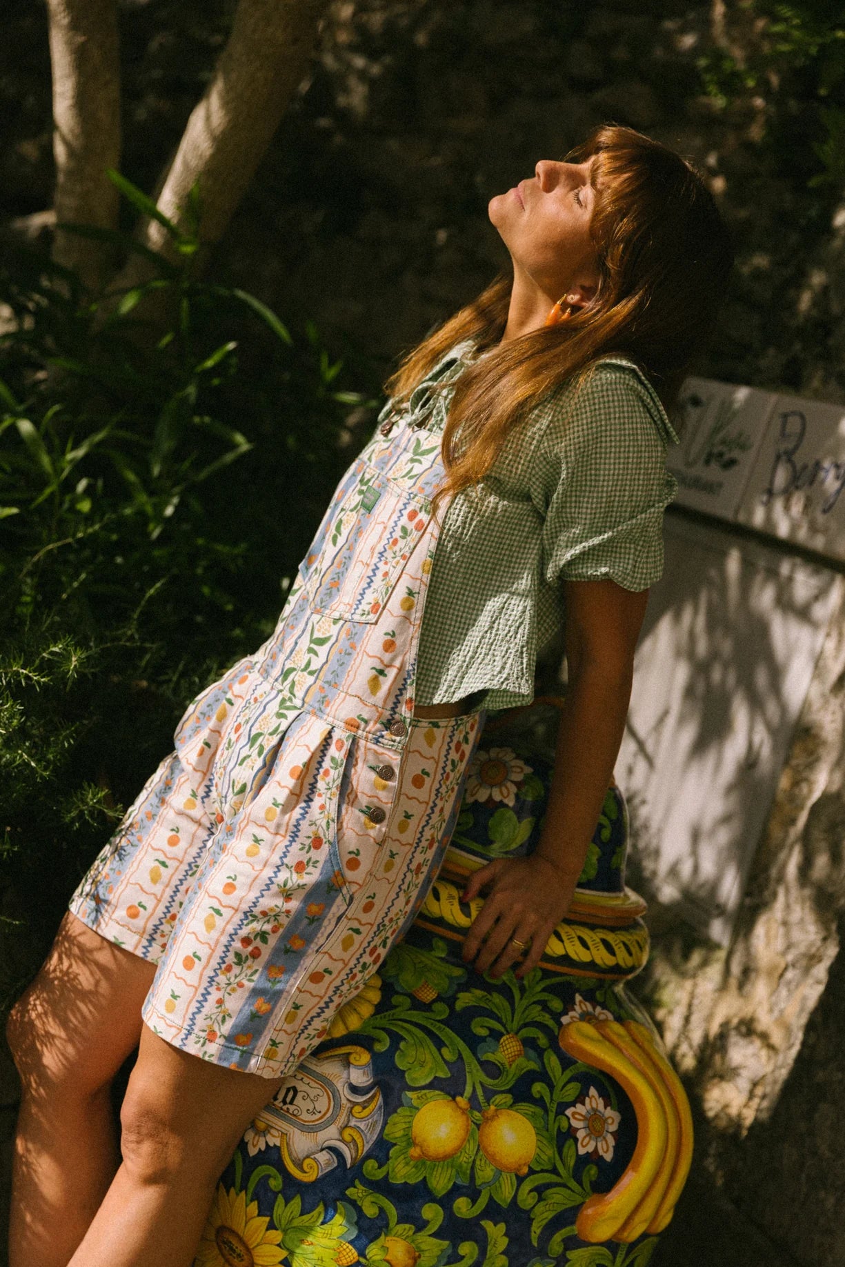 Favorite People Damen-Shorts-Latzhose - Amalfi