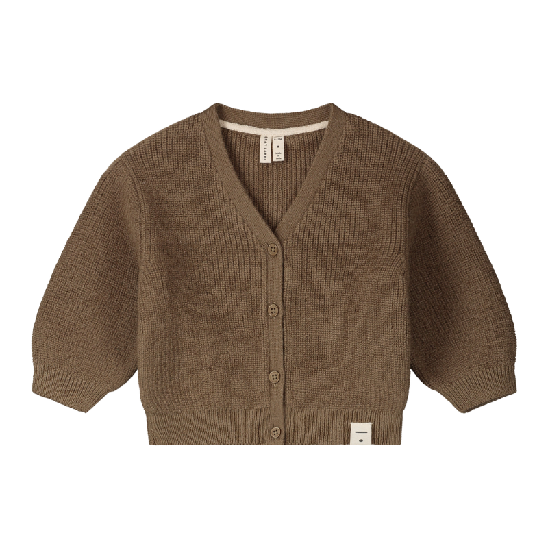Gray Label gebreid wollen baby vest - Woody
