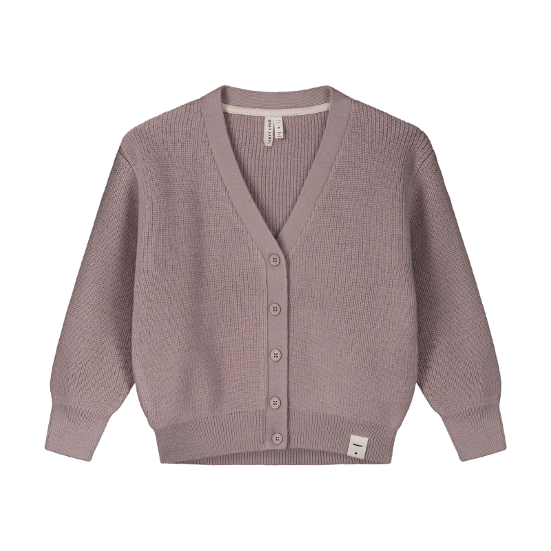 Gray Label gebreid wollen kindervest - Berry