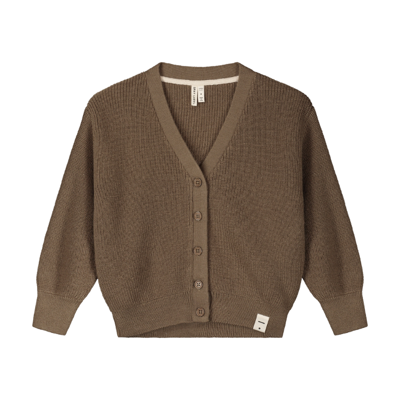 Gray Label gebreid wollen kindervest - Woody