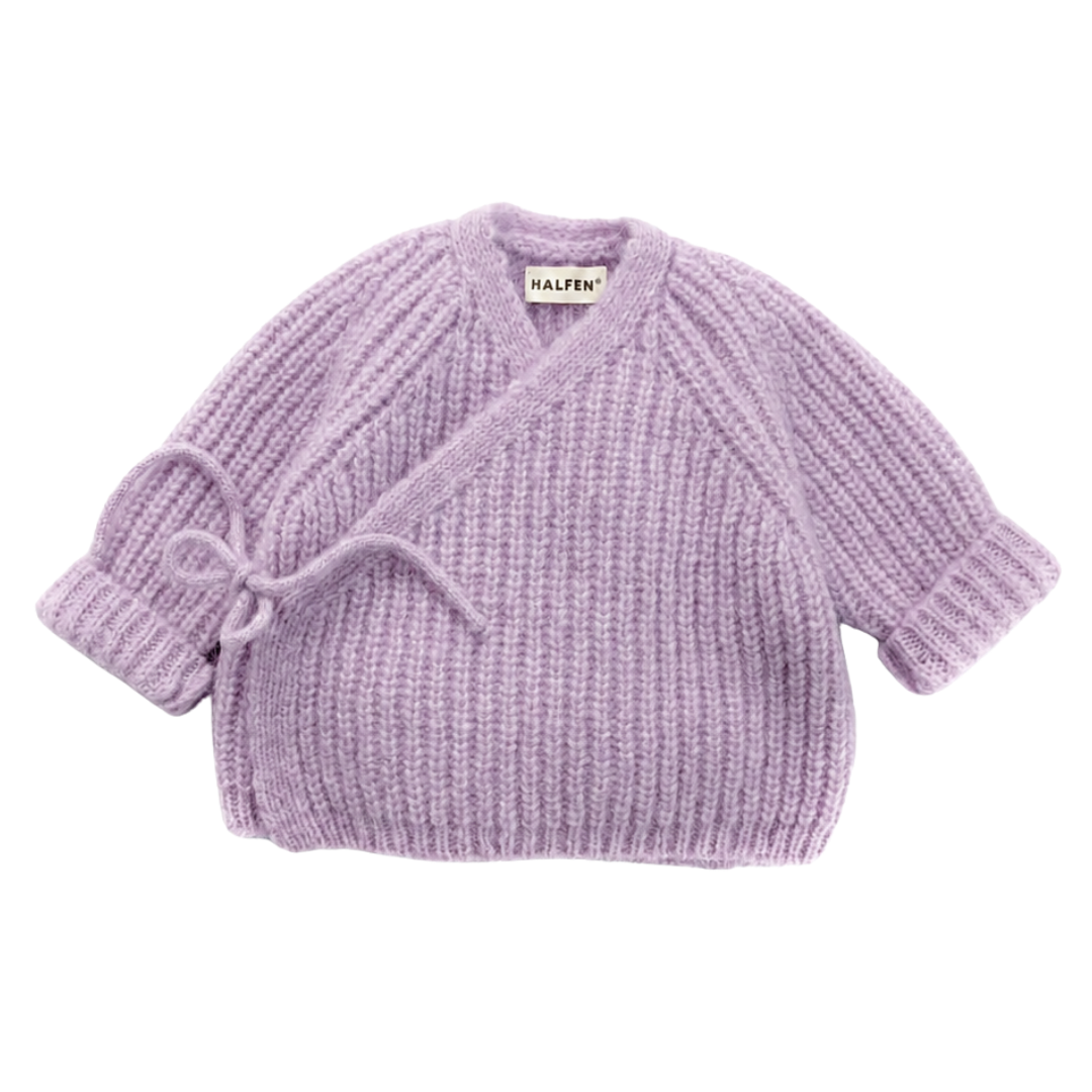 HALFEN alpaca baby wikkelvestje - Lilac