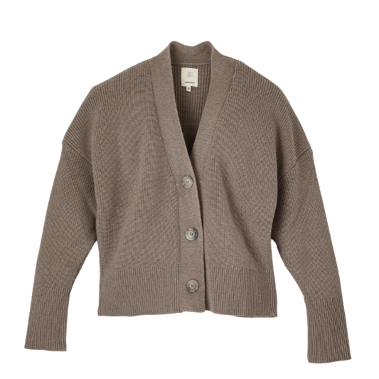 HALFEN wollen dames oversized cardigan - Noot