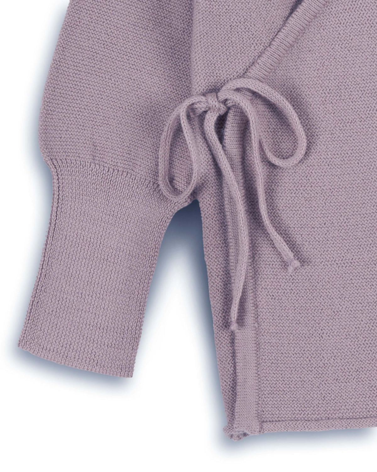 HALFEN wollen wikkelvestje - Mauve