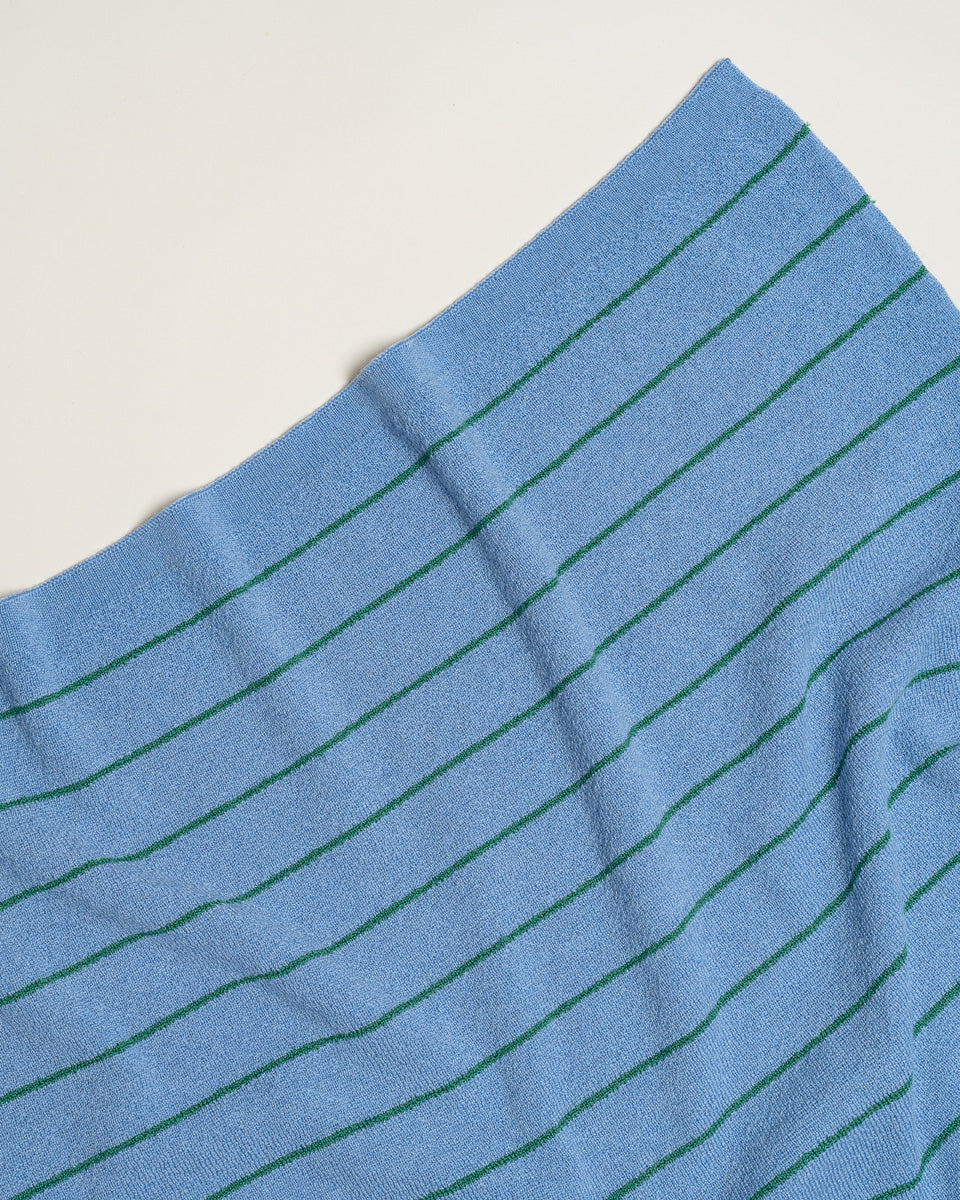 Hvid deken Harry - Light Blue / Grass