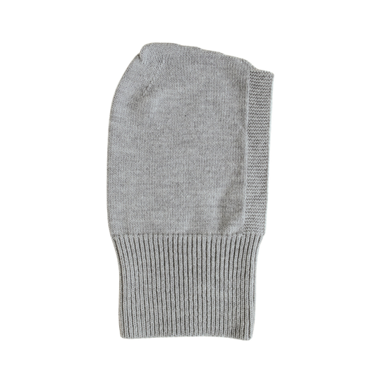 Hvid balaclava Eddy - Grey Melange