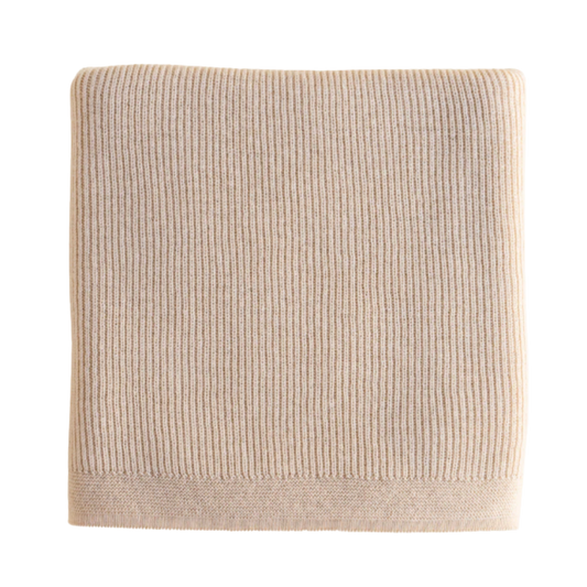 Hvid deken Felix - Oat