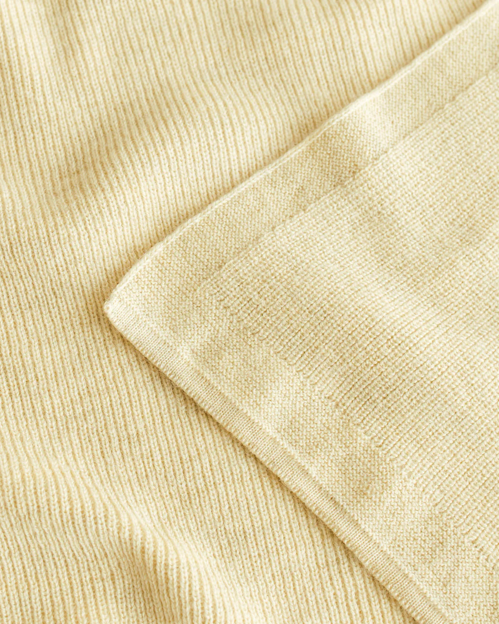 Hvid blanket Felix - Light yellow