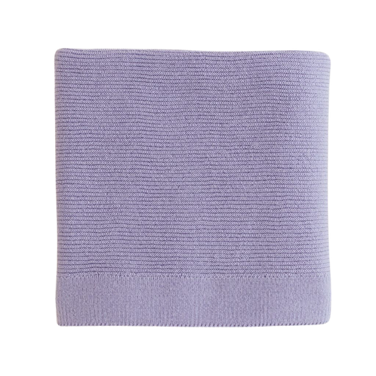 Hvid Decke Gust - Lilac