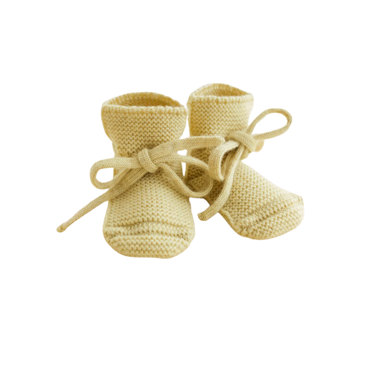 Hvid slofjes - Light yellow