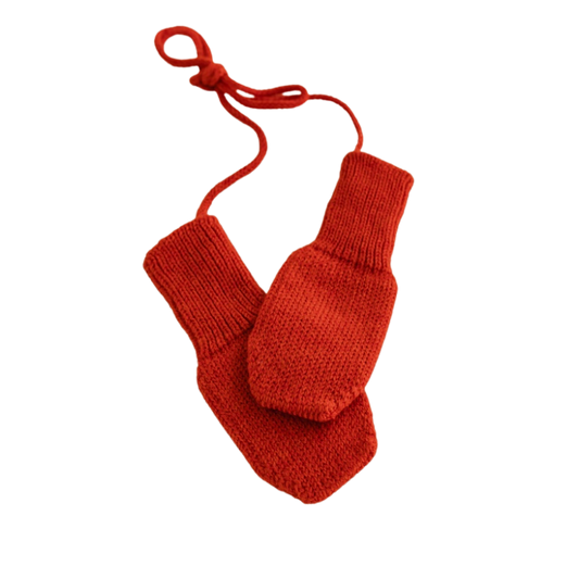 Hvid wantjes Fiza AW25/26 - Red