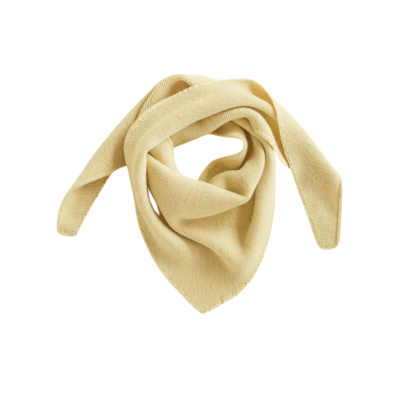 Hvid scarf Josephina - Light yellow