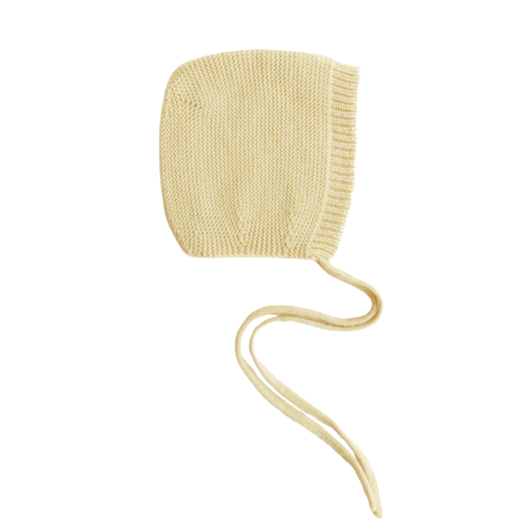 Hvid Schleifenhut Dolly - Hellgelb