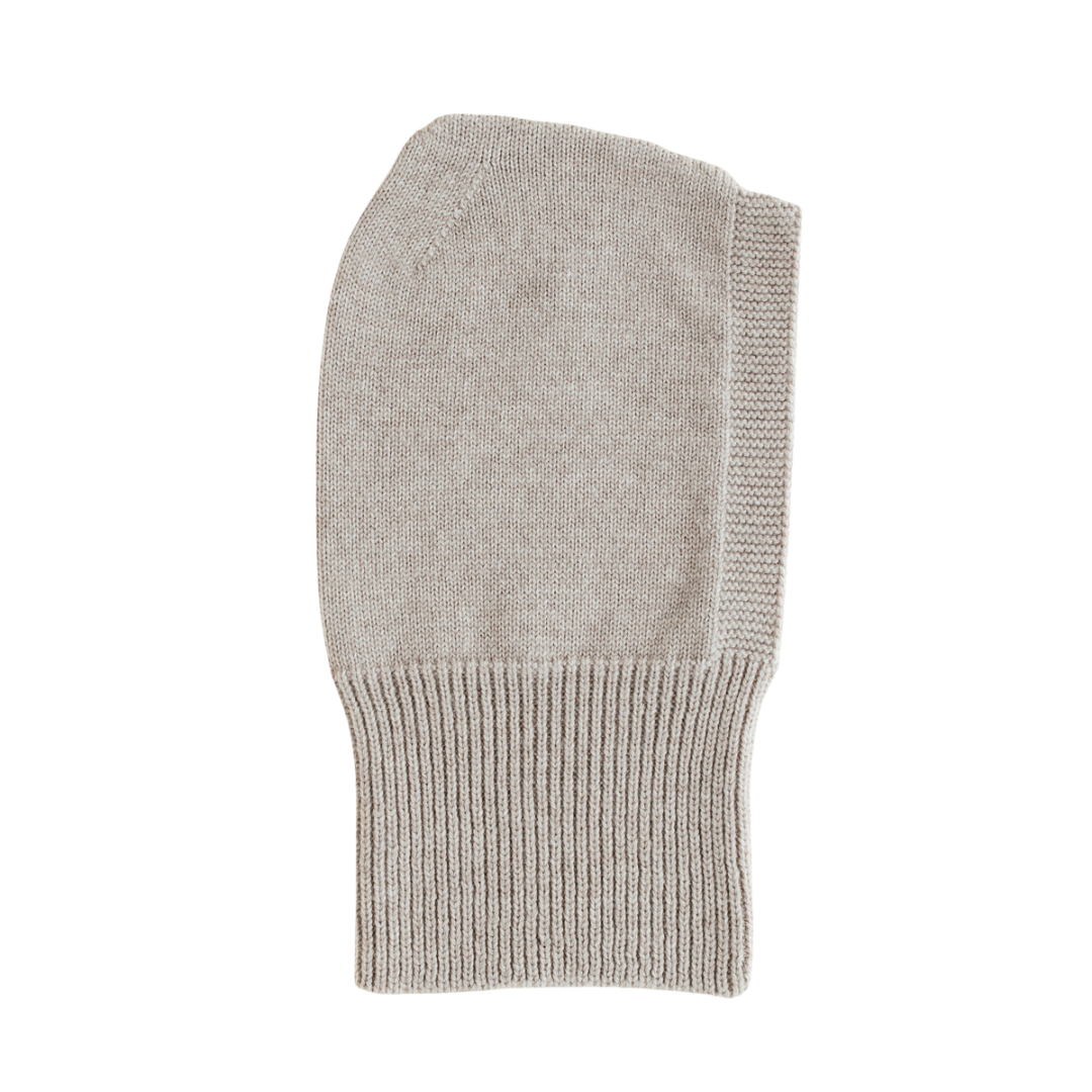 Hvid balaclava Eddy - Pebble