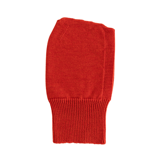 Hvid balaclava Eddy - Red