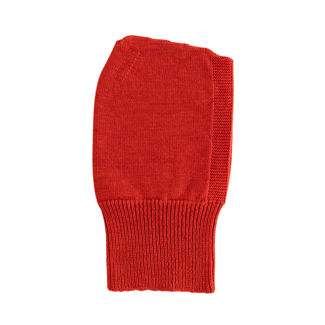 Hvid balaclava Eddy - Red