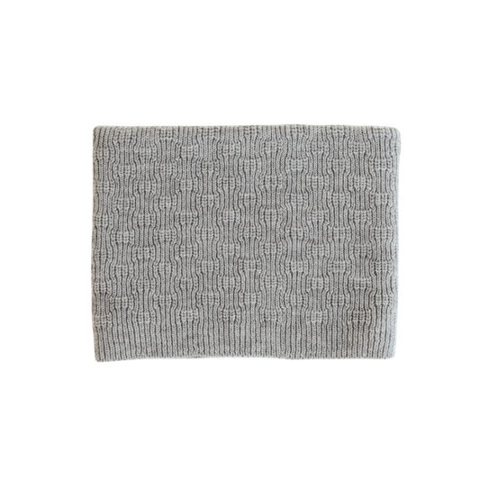 Hvid tube sjaal Gigi - Grey Melange