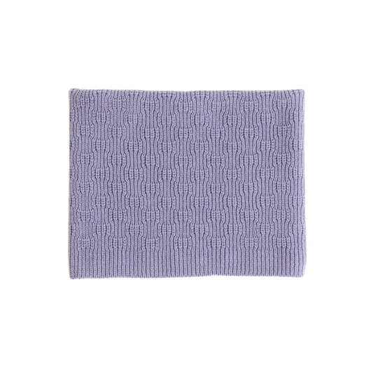 Hvid tube sjaal Gigi - Lilac