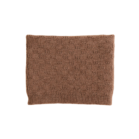 Hvid tube sjaal Gigi - Mocha