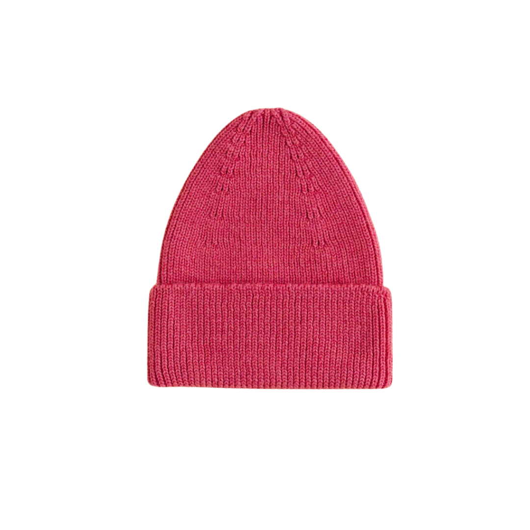 Hvid beanie Fonzie adult - Lollipop