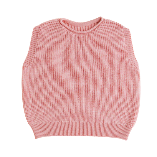 Hvid vest Harvey kids - Bubblegum
