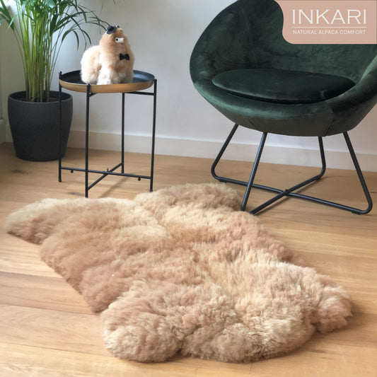 Inkari alpaca vacht - Sandstone