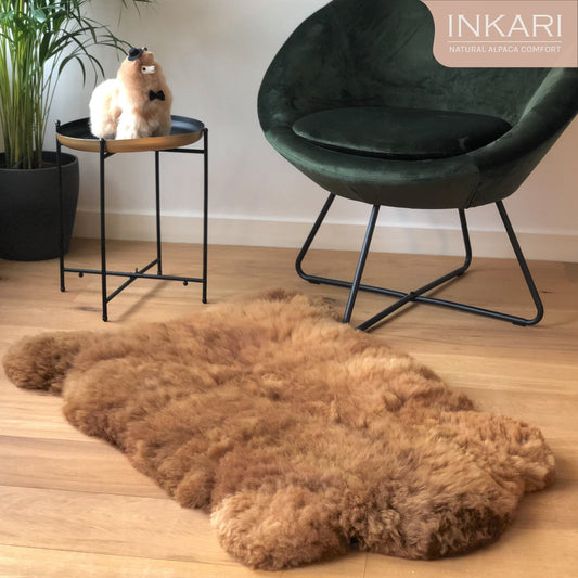 Inkari alpaca vacht - Hazelnut