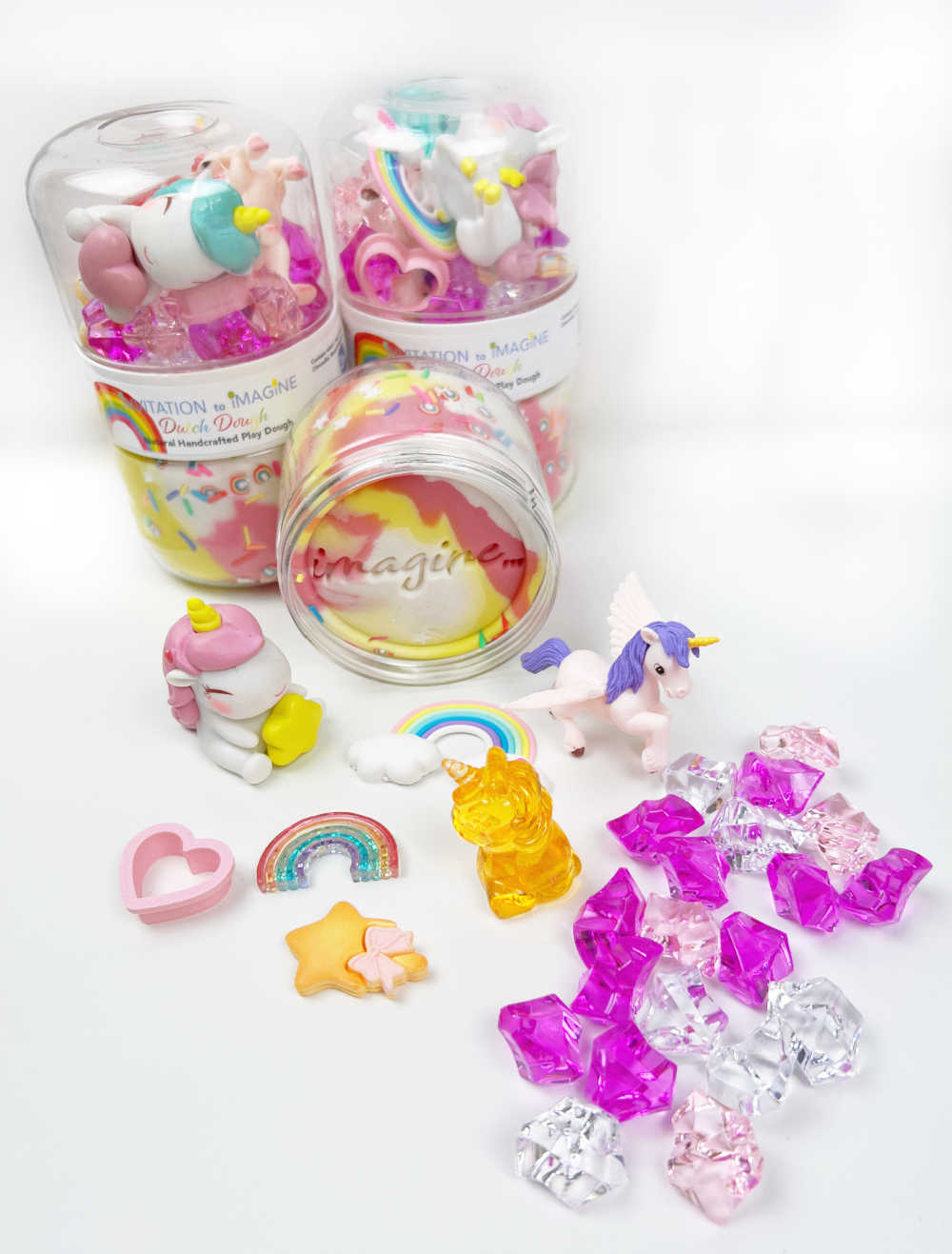 Invitation to Imagine Play Pot - Rainbows