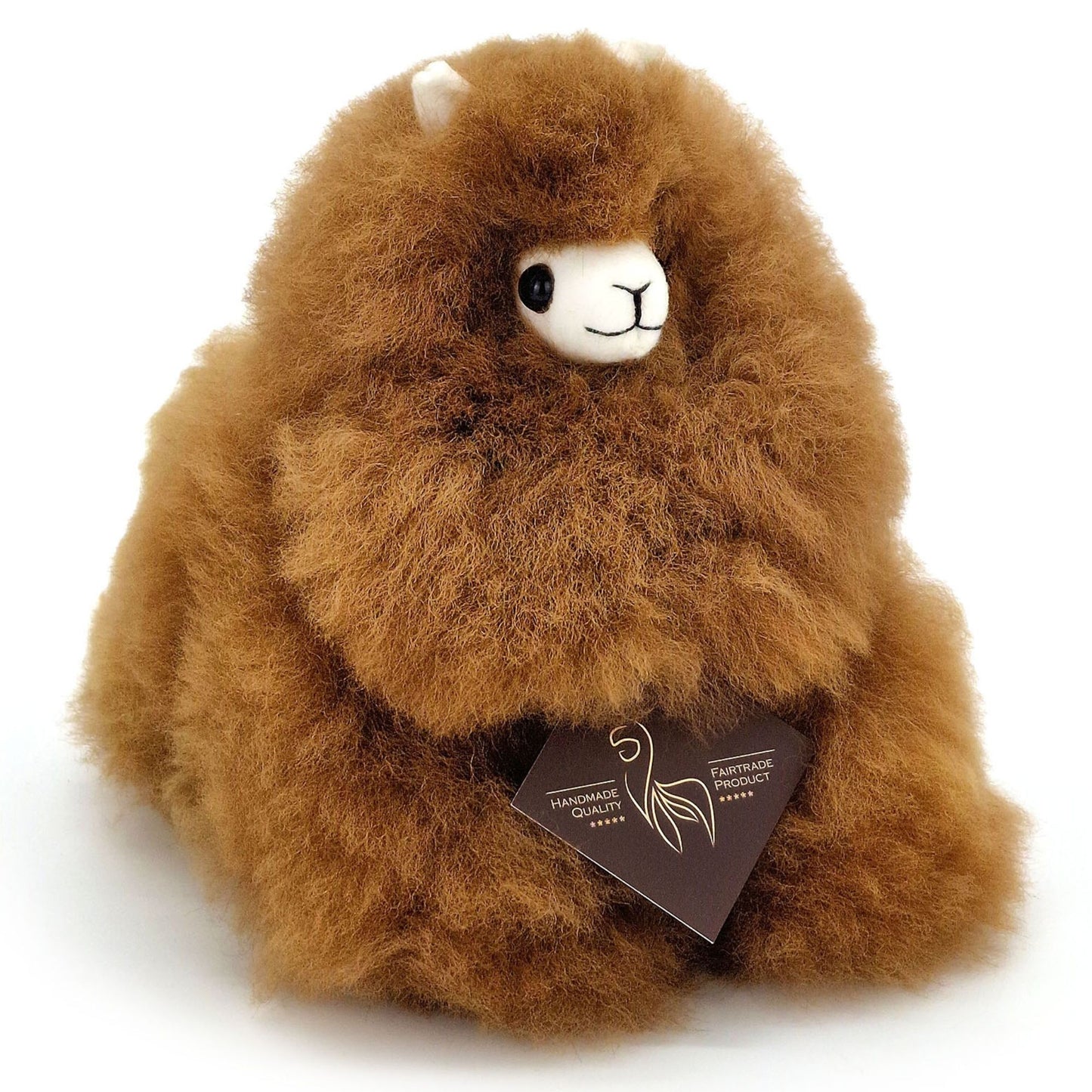 Inkari alpaca knuffel mini naturals - Hazelnut
