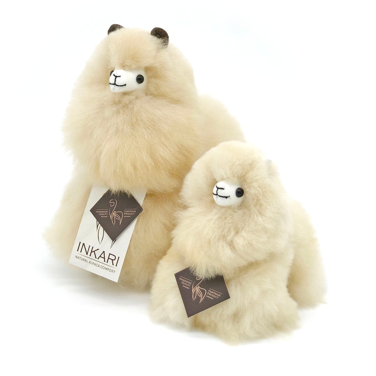 Inkari alpaca knuffel mini naturals - Blond