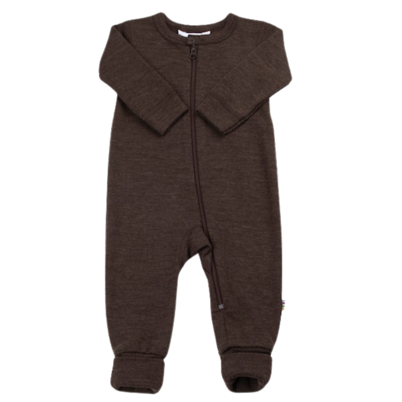 Joha merino wollen jumpsuit - Bruin