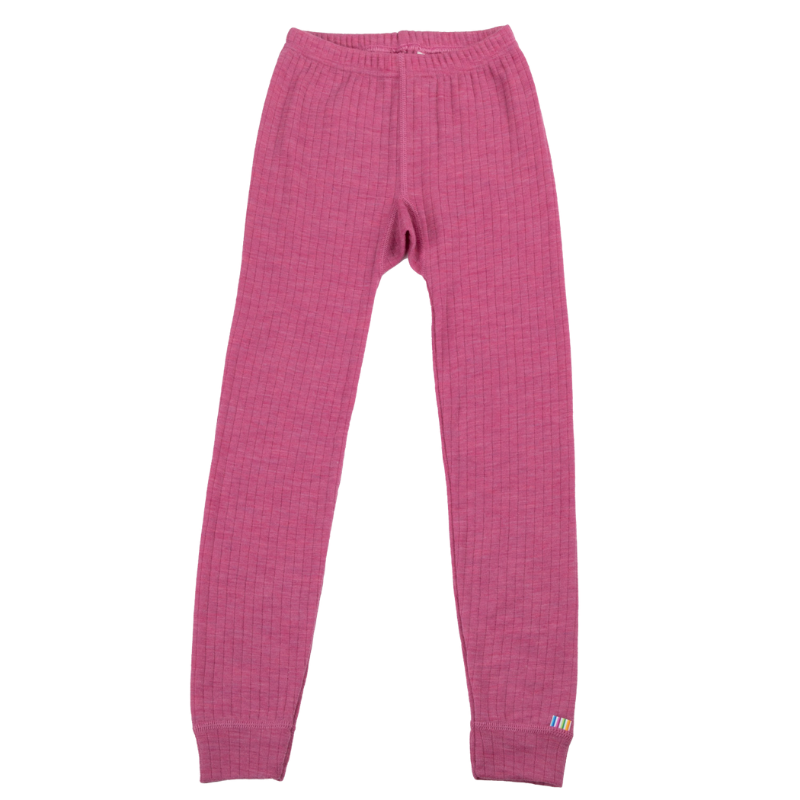 Joha merino wollen legging - Raspberry