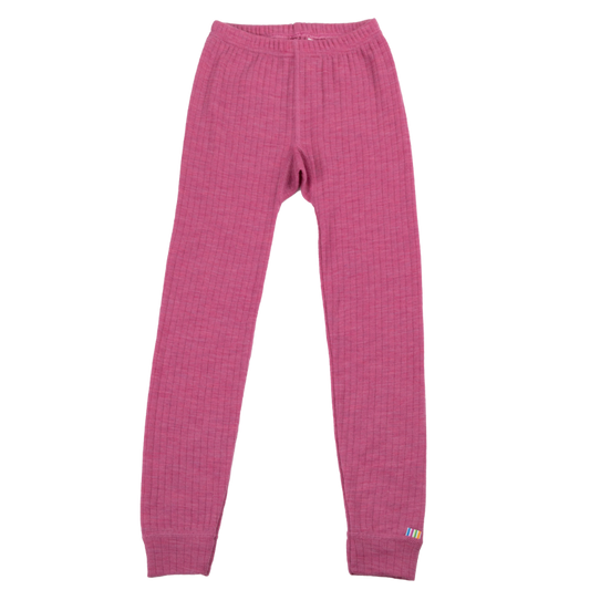 Joha merino wollen legging - Raspberry