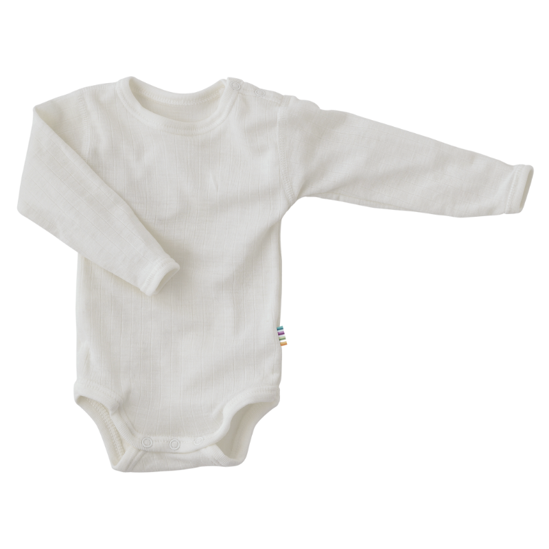 Joha merino wollen romper - Naturel