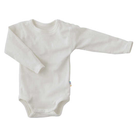 Joha merino wollen romper - Naturel