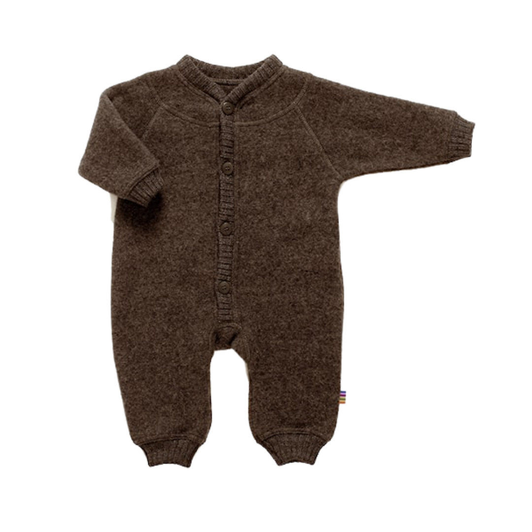 Joha wolfleece overall – Dark Brown