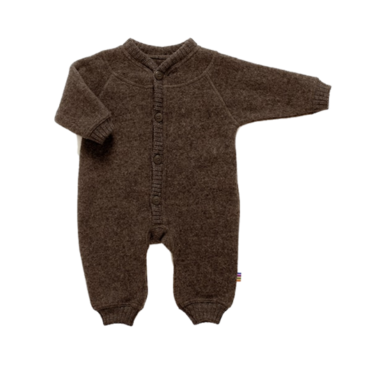Joha wolfleece overall – Dark Brown