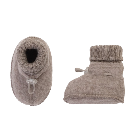 Joha wolfleece slofjes – Sesam