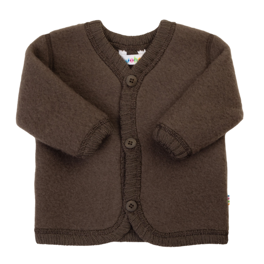 Joha wolfleece vestje - Dark Brown