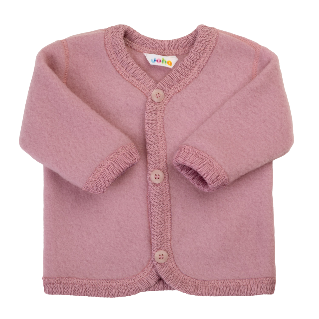 Joha wolfleece vestje - Old rose