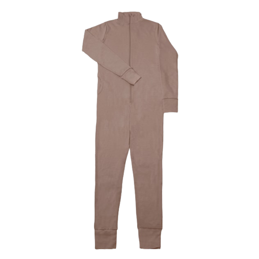 Joha wollen jumpsuit dames - Light Brown