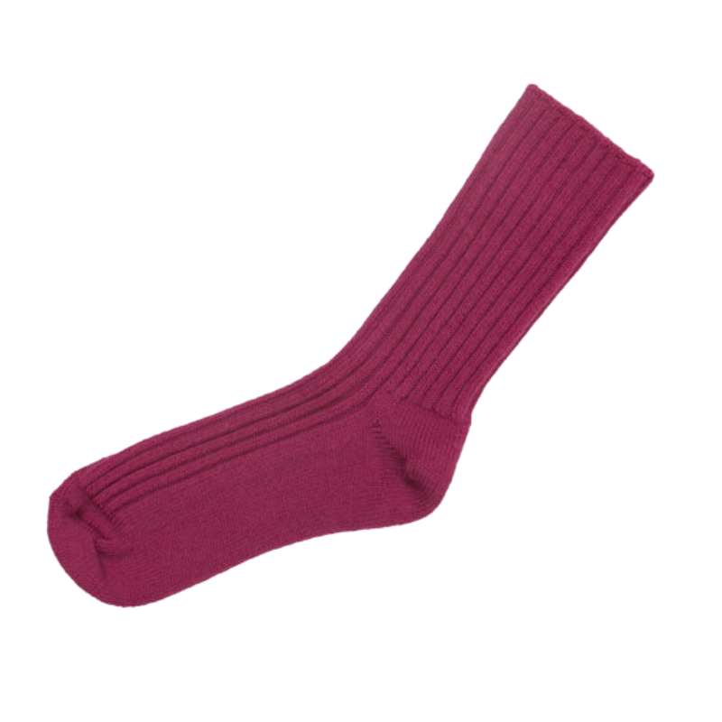 Merino wool socks - pink 2