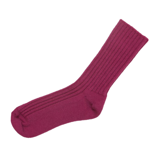 Merino wool socks - pink 2