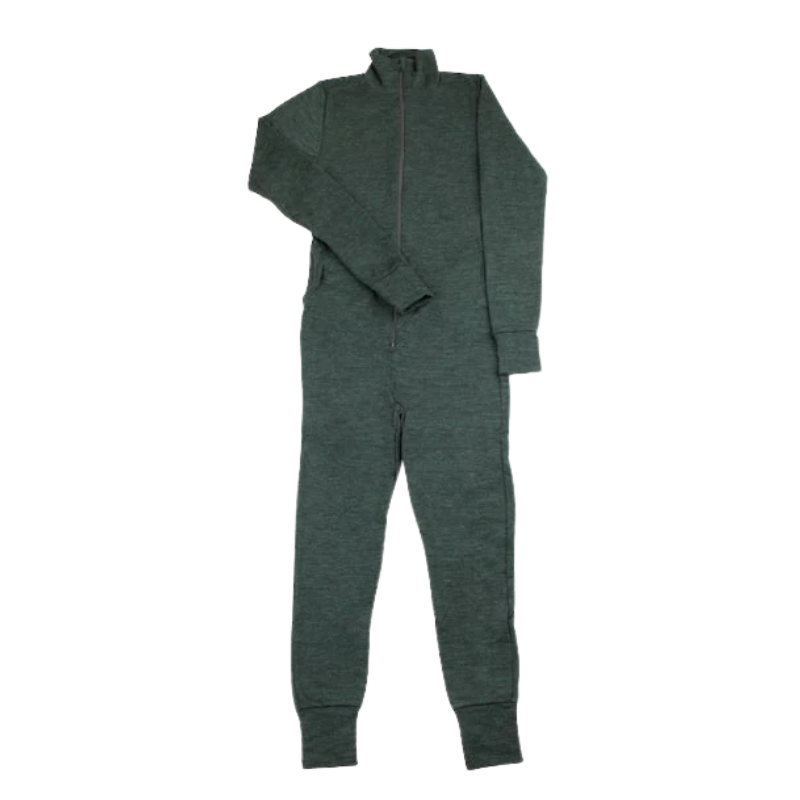 Joha Merinowolle Jumpsuit Herren - Grün