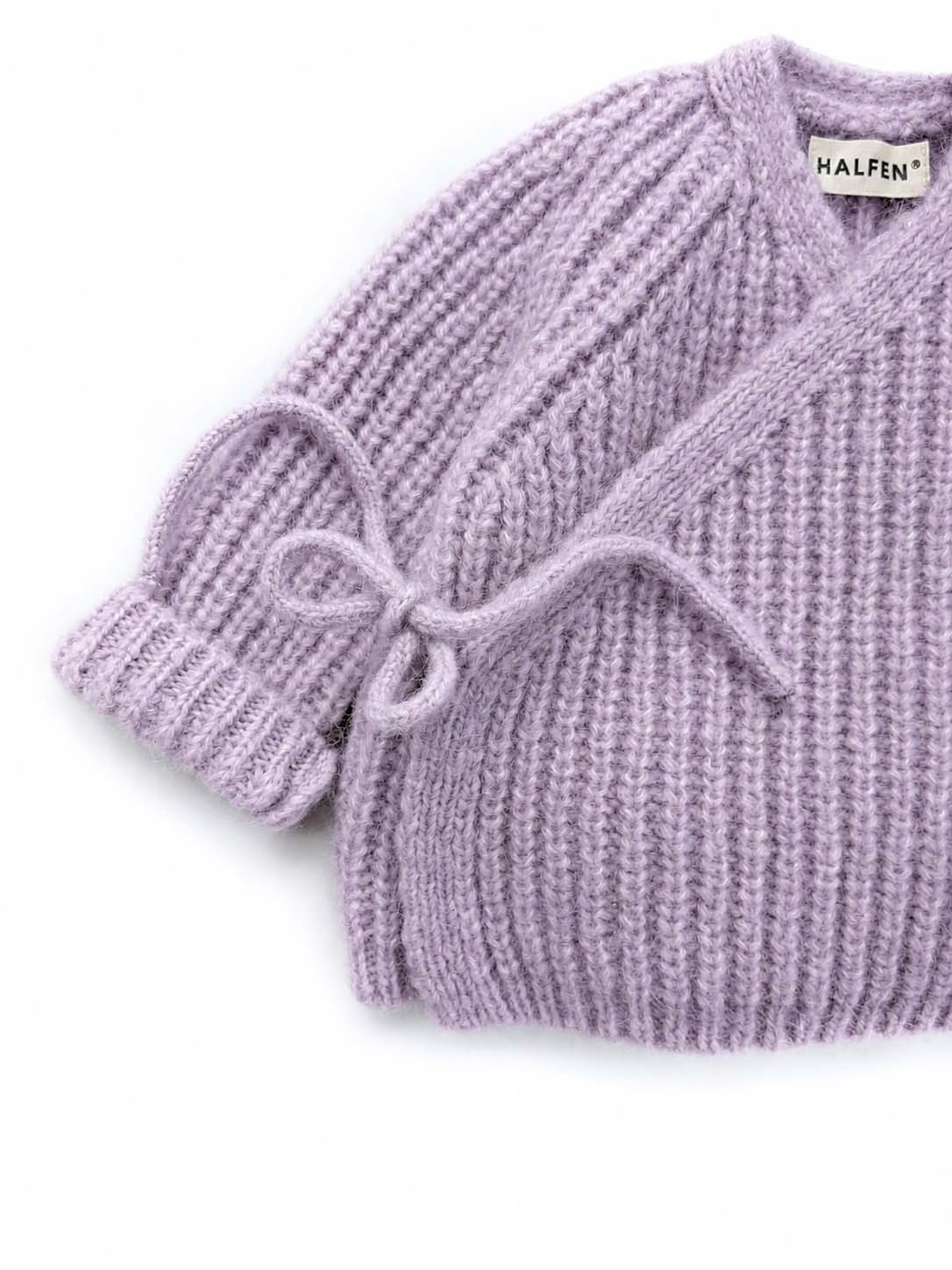 HALFEN alpaca baby wikkelvestje - Lilac